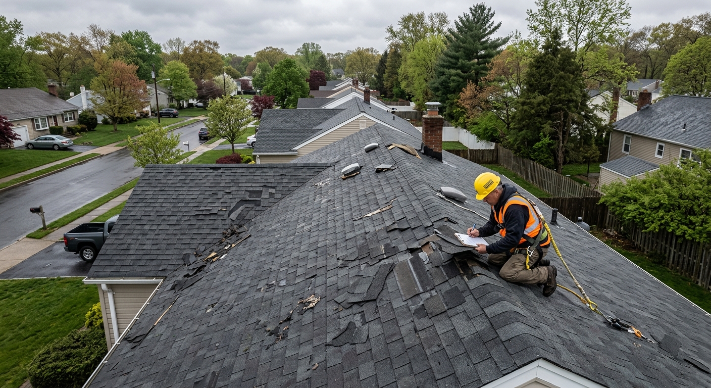 How to Spot Roof Storm Damage: A Guide for NJ Homeowners